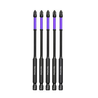 5–60PCS PH2 Magnetic Impact Driver Bit Set – Alloy Steel Cross Screwdriver Bits for Drill & Screw Driving Non-Slip Tool Kit