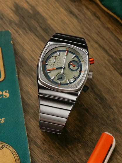 2024 Square Men's Watch — Lightweight Niche Luxury High-End Trendy Timepiece