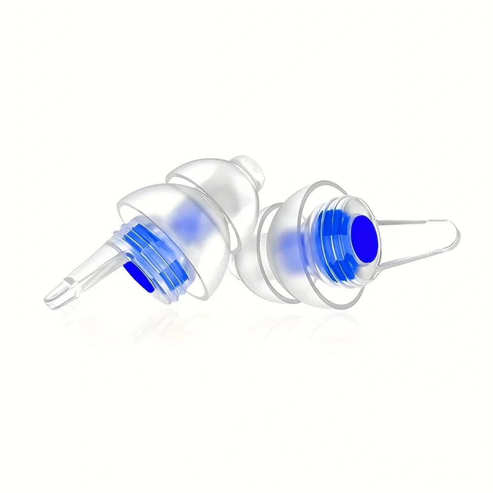 High Fidelity Concert Earplugs - Reusable Hypoallergenic Hearing Protection for Musicians & Events