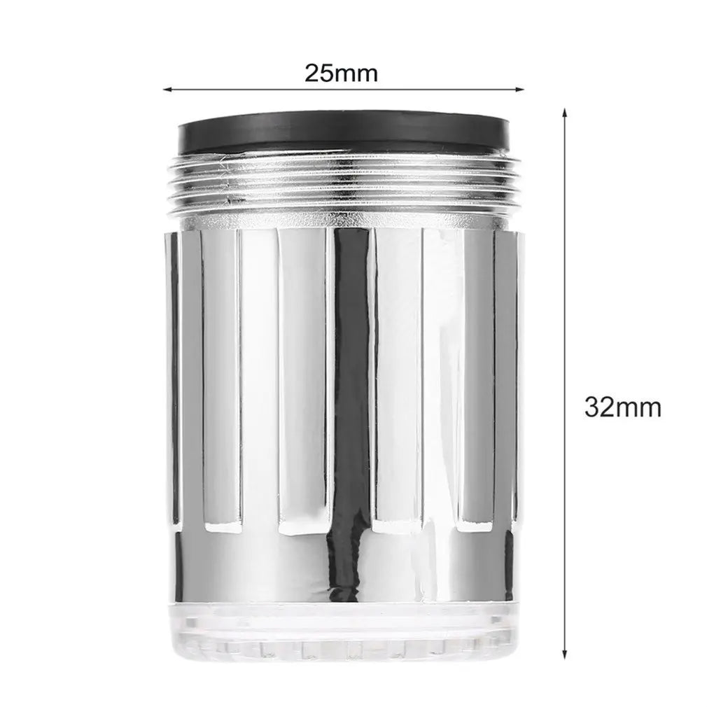 LED Temperature Sensor Water Faucet - 7 Color Light Changing Tap Nozzle for Kitchen and Bathroom - Stylish and Functional Kitchen Accessory
