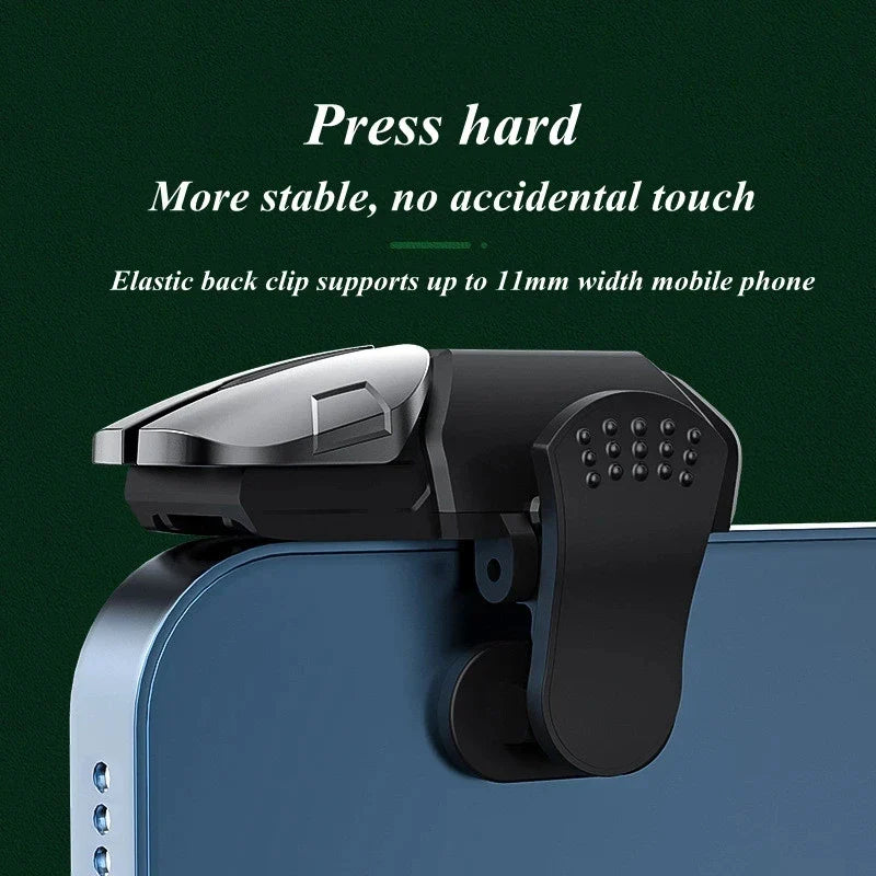 Mobile Gaming Trigger Controller – L1 R1 PUBG Gamepad Joystick for Android & iOS Phones, Shooting Game Accessories Controller Pad