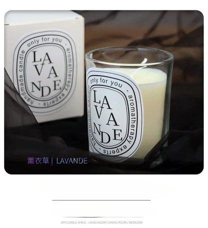 Romantic Transparent Scented Candle – Aromatic Gift Jar for Weddings & Special Occasions