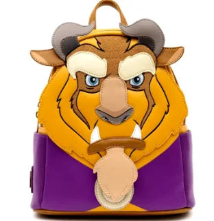 Disney Inside Out Sadness Mini Backpack – PU Leather Cartoon Rucksack for Girls, Cute Cosplay Storage Bag