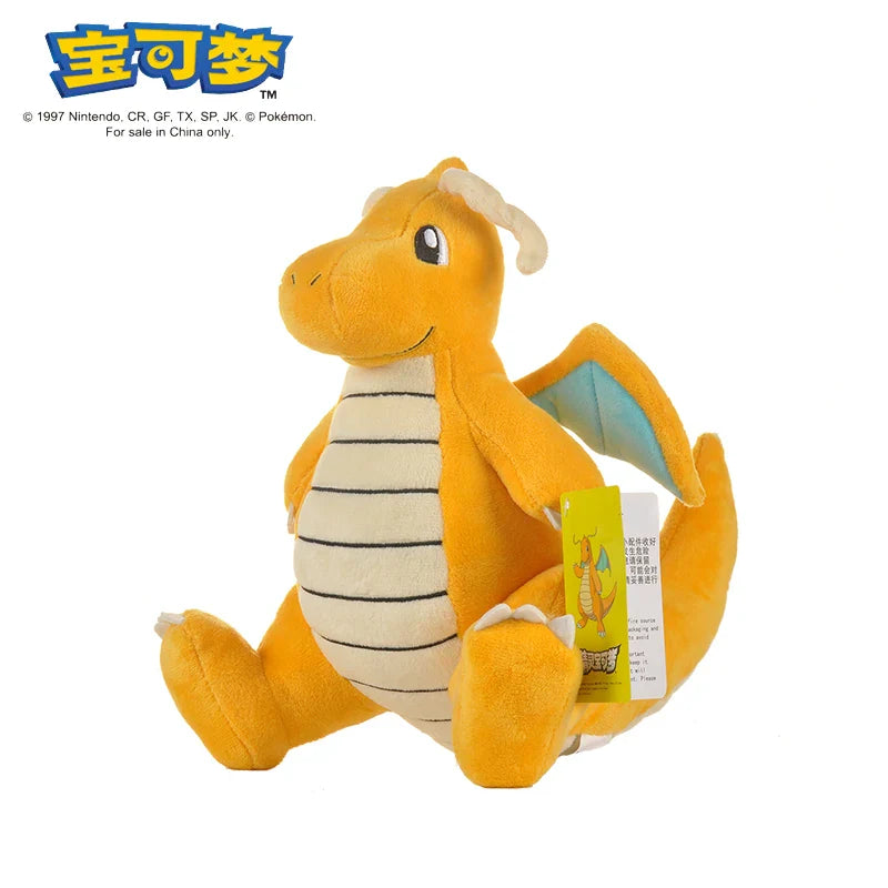 Original Pokemon Plush Toys – Gengar, Pikachu, Charizard & Piplup Soft Kawaii Dolls for Kids Gift