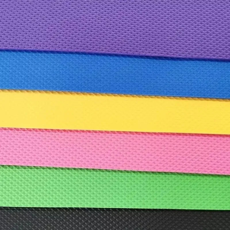 4MM Yoga Mat 173x61cm – Non-Slip, Odorless Pilates & Fitness Exercise Mat with Carry Strap