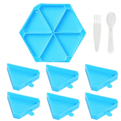 Removable 6 Slot Diamond Painting Storage Containers – Large Trays & Accessories