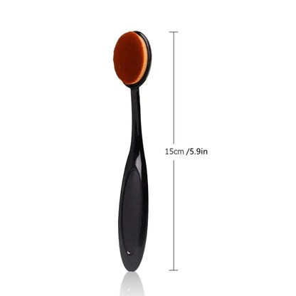 Large Toothbrush Shape Foundation Brush Set (1/2/5/10PCS) – Even Makeup Application Tool for Cream & Powder Cosmetics