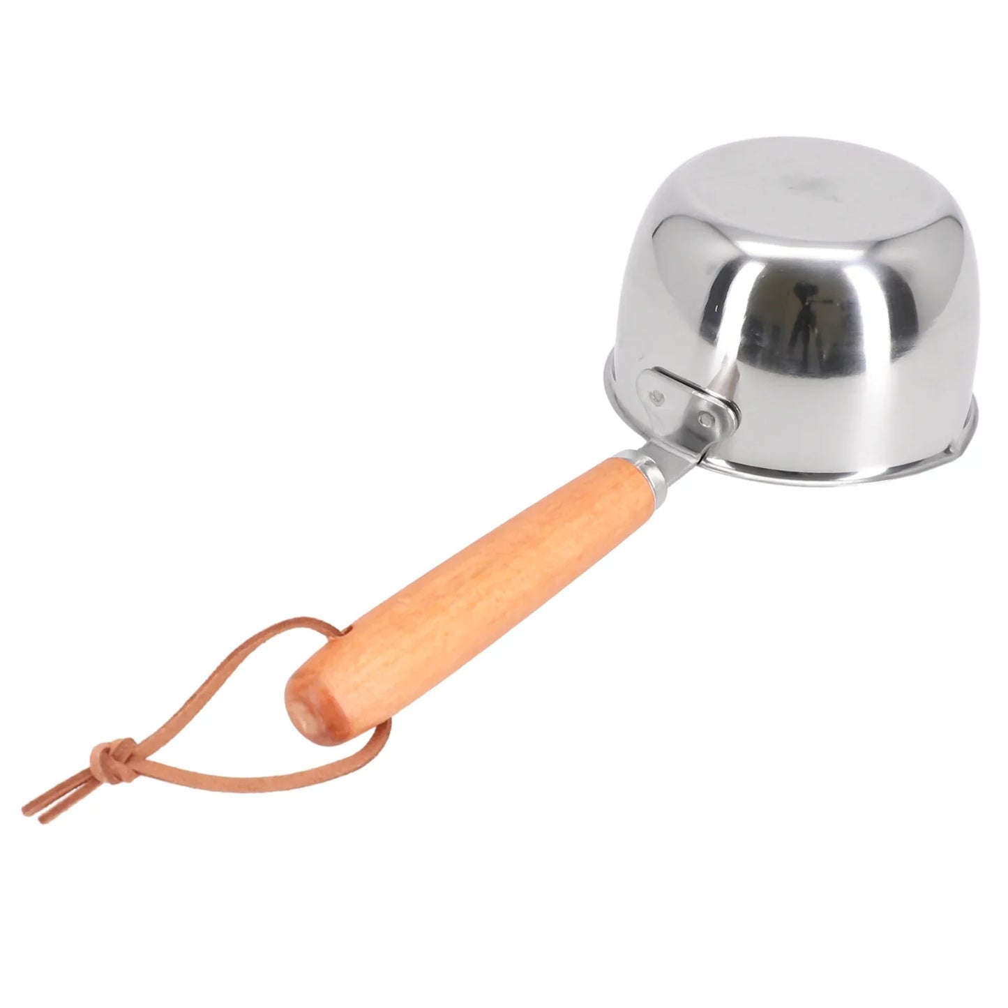 Stainless Steel Saucepan – Hot Oil & Milk Pan for Boiling, Melting & Kitchen Cooking
