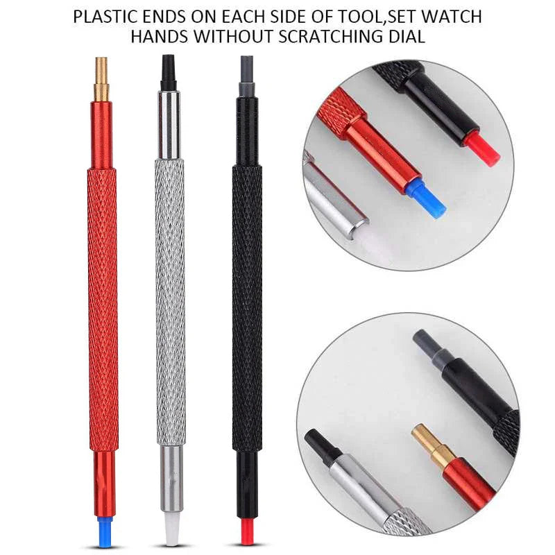Watch Hand Presser Pusher Set — 3/5/6/9PCS Double-Ended Needle Pen Tools for Watchmakers & Repair