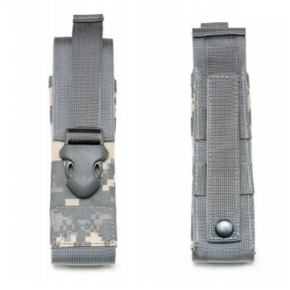 Tactical MOLLE EDC Waist Bag – Outdoor Flashlight & Tool Pouch for Camping, Hiking, Hunting & Field Use