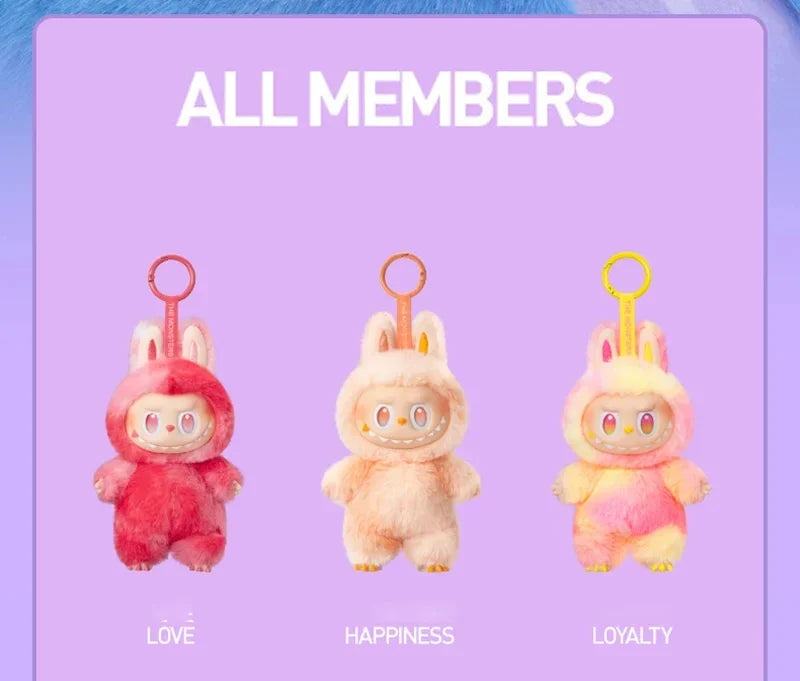 Labubu V3 Blind Box Figure — 100% Original Big Into Energy Monster Pendant | Genuine Anime Doll Action Figurine