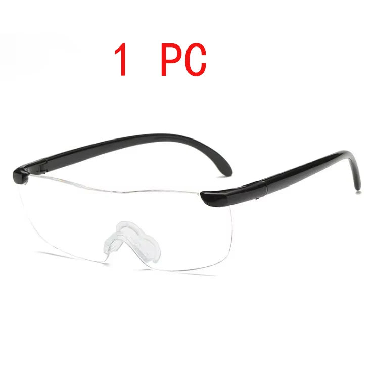 300% Magnifying Reading Glasses – Portable Anti-Blue Light Magnifier with Case for Close Work