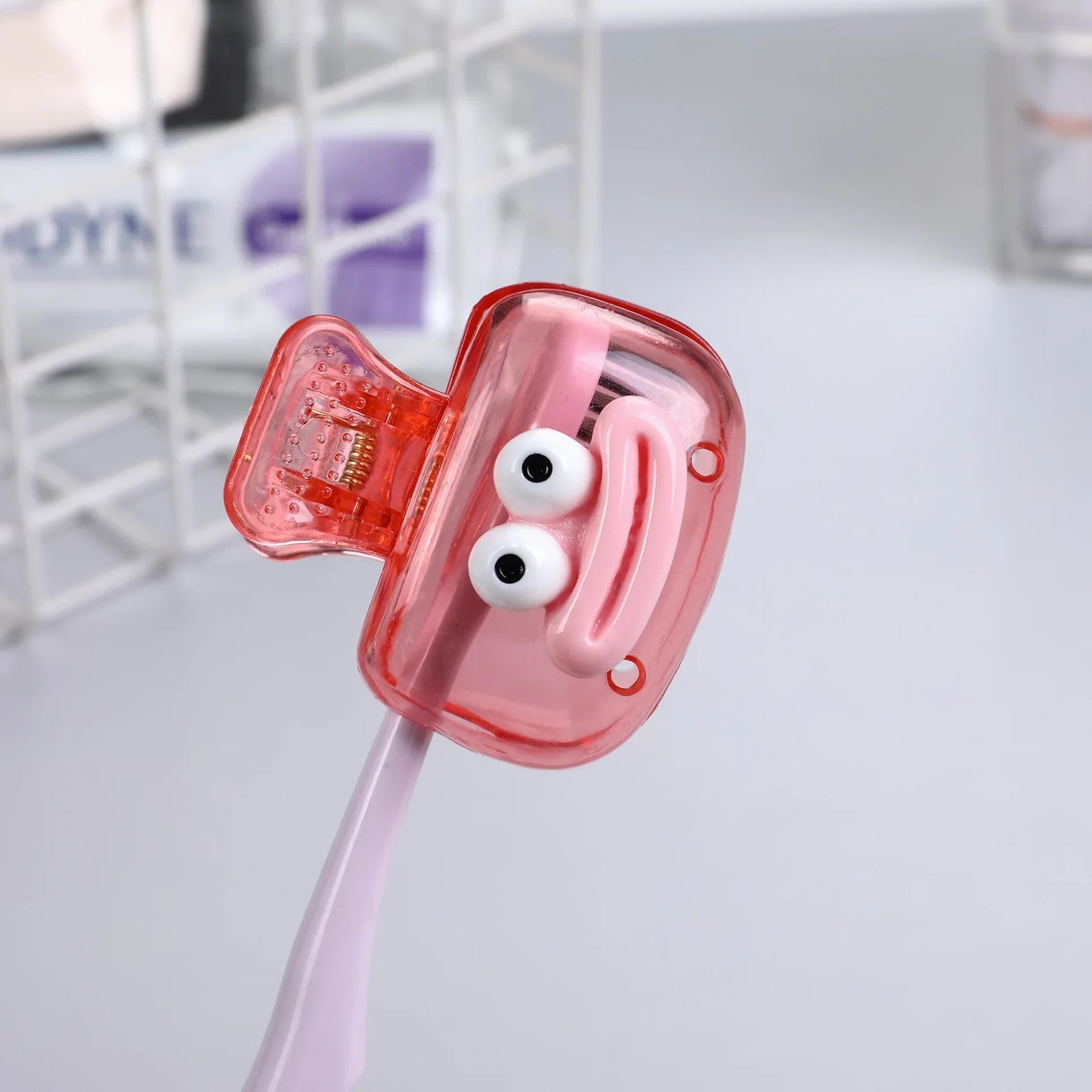 1/4PCS Toothbrush Covers - Portable Travel Toothbrush Head Protectors & Bathroom Storage Caps