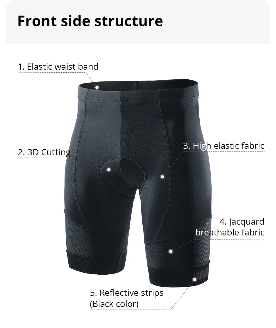 2024 Men’s & Women’s Cycling Shorts with Gel Pad — MTB Mountain, Road Bike, Downhill Enduro Bicycle Clothes