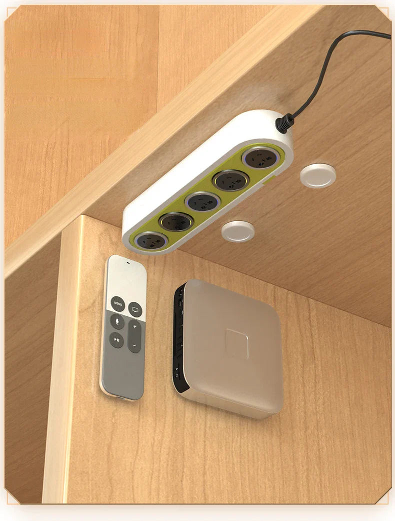 Magnetic Wall Hooks — Strong Invisible Holder for Keys, Remotes & Home Organization
