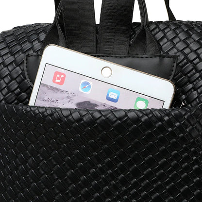 Luxury Women's Designer Backpack - High-Quality Leather, Large Capacity, Multifunctional Travel Mochila for Girls