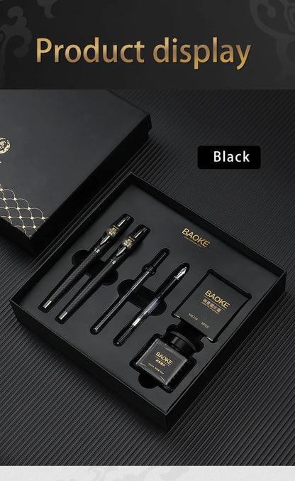 BAOKE T18 Luxury Fountain Pen & Roller Pen Set – Exquisite Gift Set