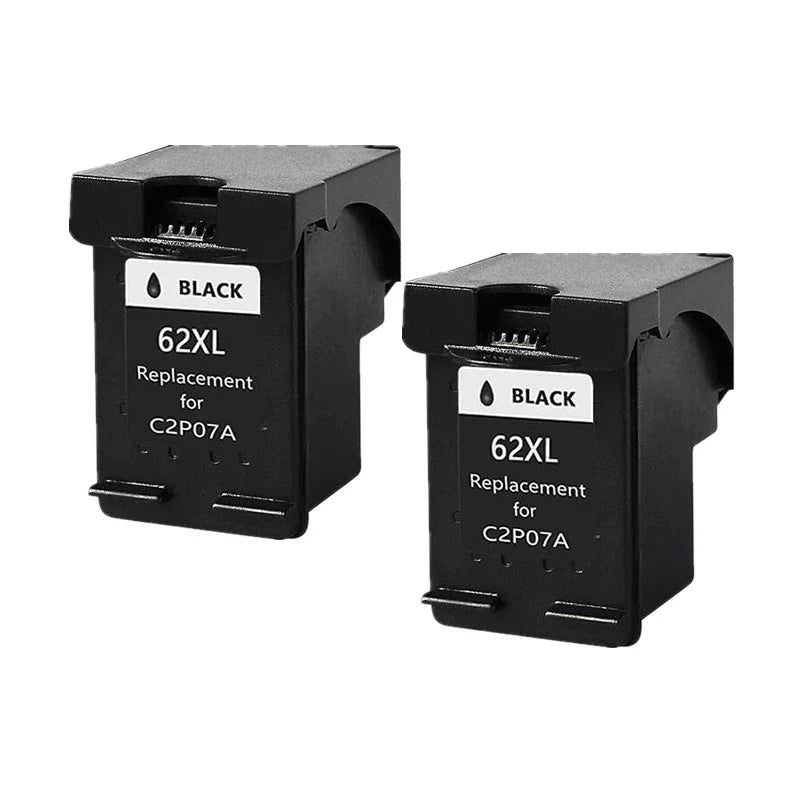 HP 62XL High Yield Ink Cartridge Compatible Replacement for HP Envy 5540 5640 7640 5646 5541 5740 5742 5745 200 250 Printer Ink Cartridge Kit