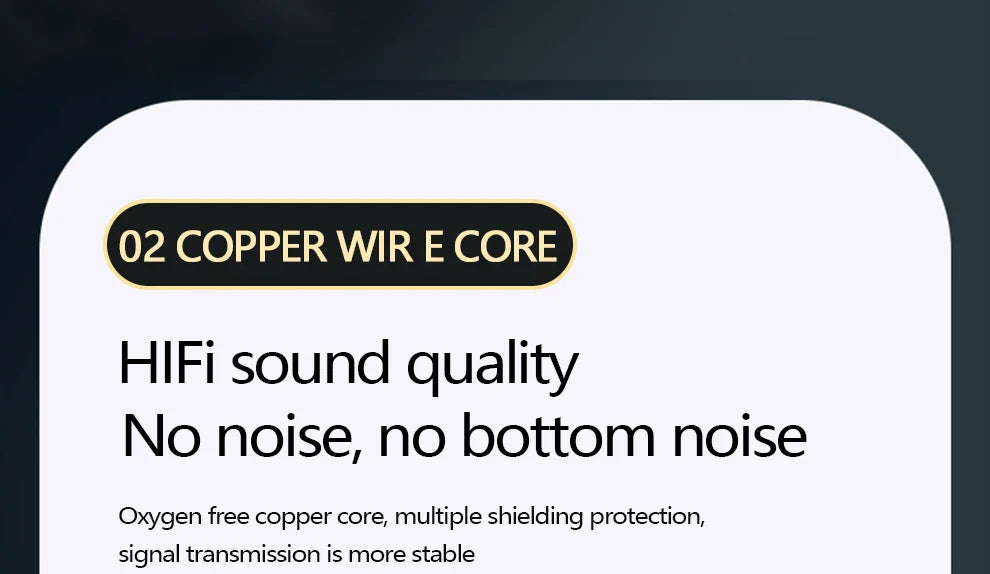 YONGWEI 3.5mm AUX Audio Cable - Straight to Curved Male-to-Male for Car, Mobile Phone, Computer, Speaker and Headset Extension