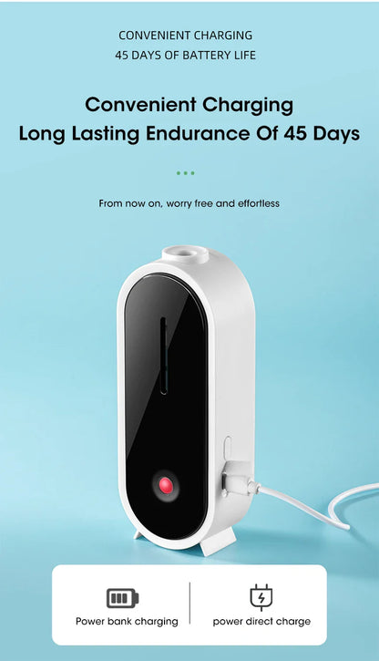 Automatic Fragrance Sprayer - USB Ambient Light, Wall-Mounted Aromatherapy Machine for Home & Commercial Use
