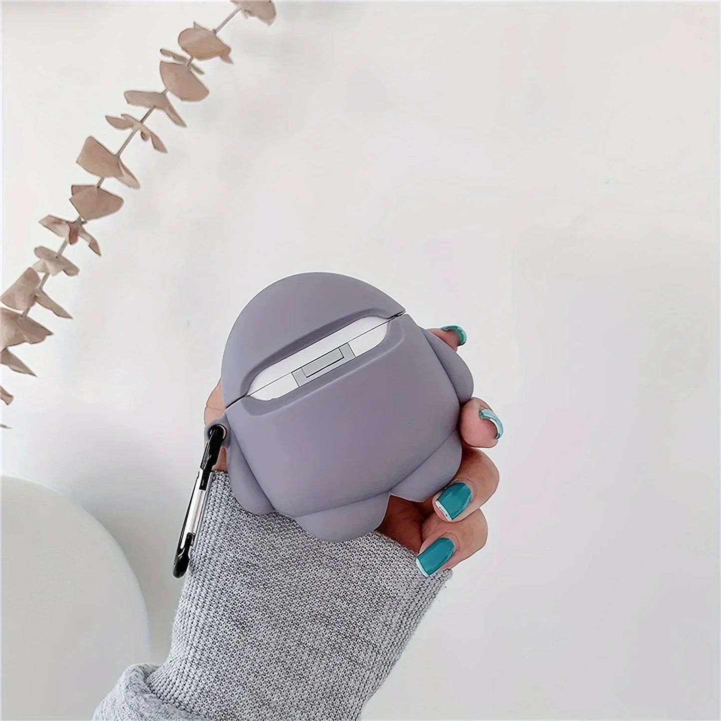 Cute Cartoon Shark Silicone Case for AirPods 1/2/3/4 & Pro 2 — Protective Wireless Earphone Cover