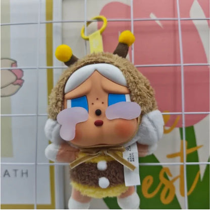 Crybaby Blind Box Vinyl Doll — Crying Again Series Keychain, Animal Pendant Mystery Gift
