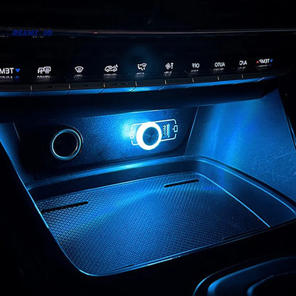 Portable Car USB LED Ambient Light - Mini Decorative Atmosphere Lamp for Auto Interior & Computer Plug-and-Play