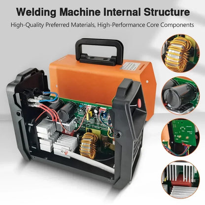 Portable MMA 300 Electric Welding Machine – 220V Adjustable Current Compact ARC Welder for Metal Work
