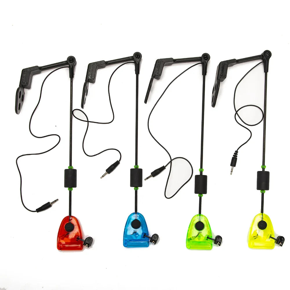 Fishing Alarm Swinger Set - Steel Chain Aluminum Carp Fishing Indicator Bite Alarm, Pesca Tools