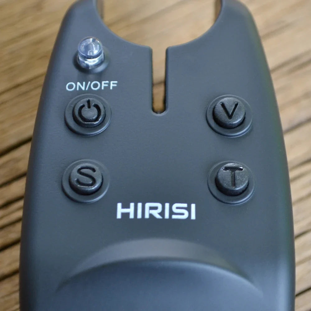 Hirisi Carp Fishing Bite Alarm - LED Light Alert Indicator for Fishing Tackle & Angling Equipment