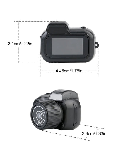 2025 New Mini DV Camera Y4000 HD 1080P – Portable Pocket Audio Video Recorder with Screen for Kids & Students