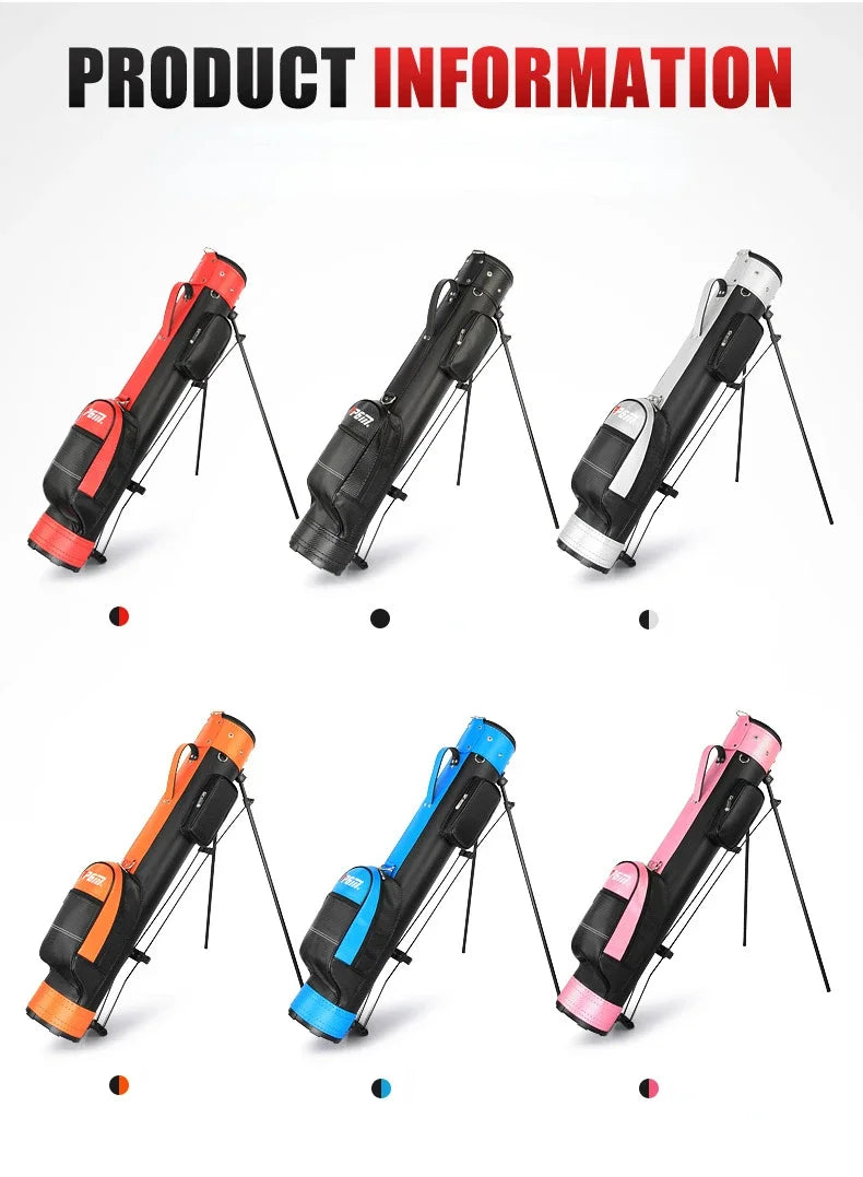 PGM Golf Bag QIAB008 – Lightweight 9-Club Capacity Support Bag for Men & Women, Available in 6 Colors