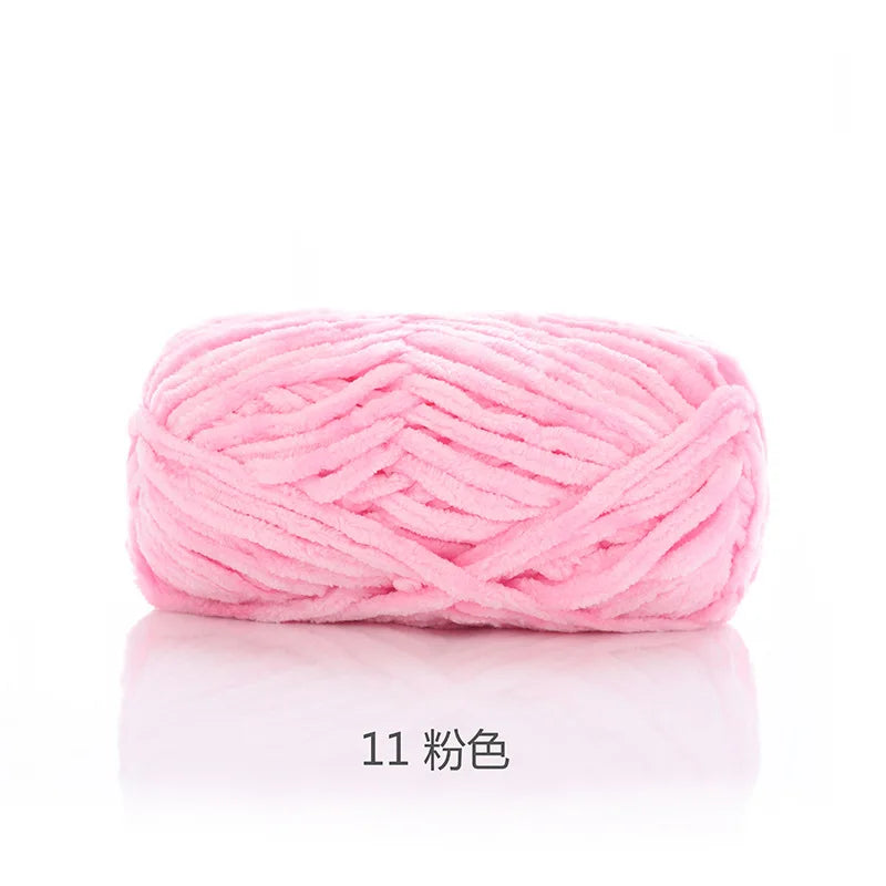 50g/Ball DIY Knitting Yarn – Soft Wool for Baby Scarf, Hat, Chunky Crochet Thread