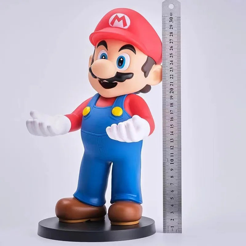 Super Mario 31cm Figure — Phone & Remote Control Support Holder Toy for Kids