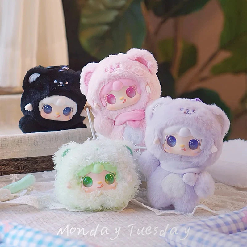 Yooki 4th Gen Blind Box – Take A Bit Small Bear Plush Toy Keychain Backpack Pendant Mystery Gift