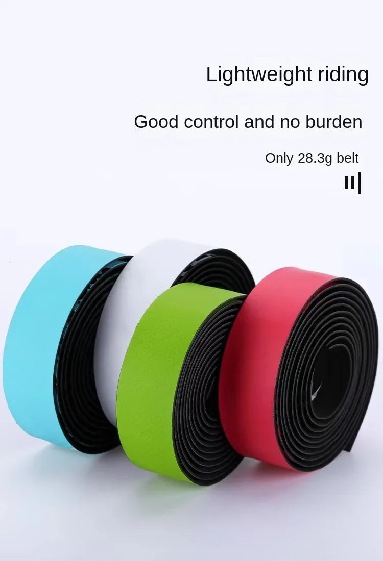 Bicycle Handlebar Tape – Anti-Vibration PU EVA Non-Slip Road Bike Wrap for Racing & Cycling