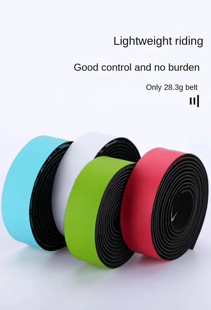 Bicycle Handlebar Tape – Anti-Vibration PU EVA Non-Slip Road Bike Wrap for Racing & Cycling
