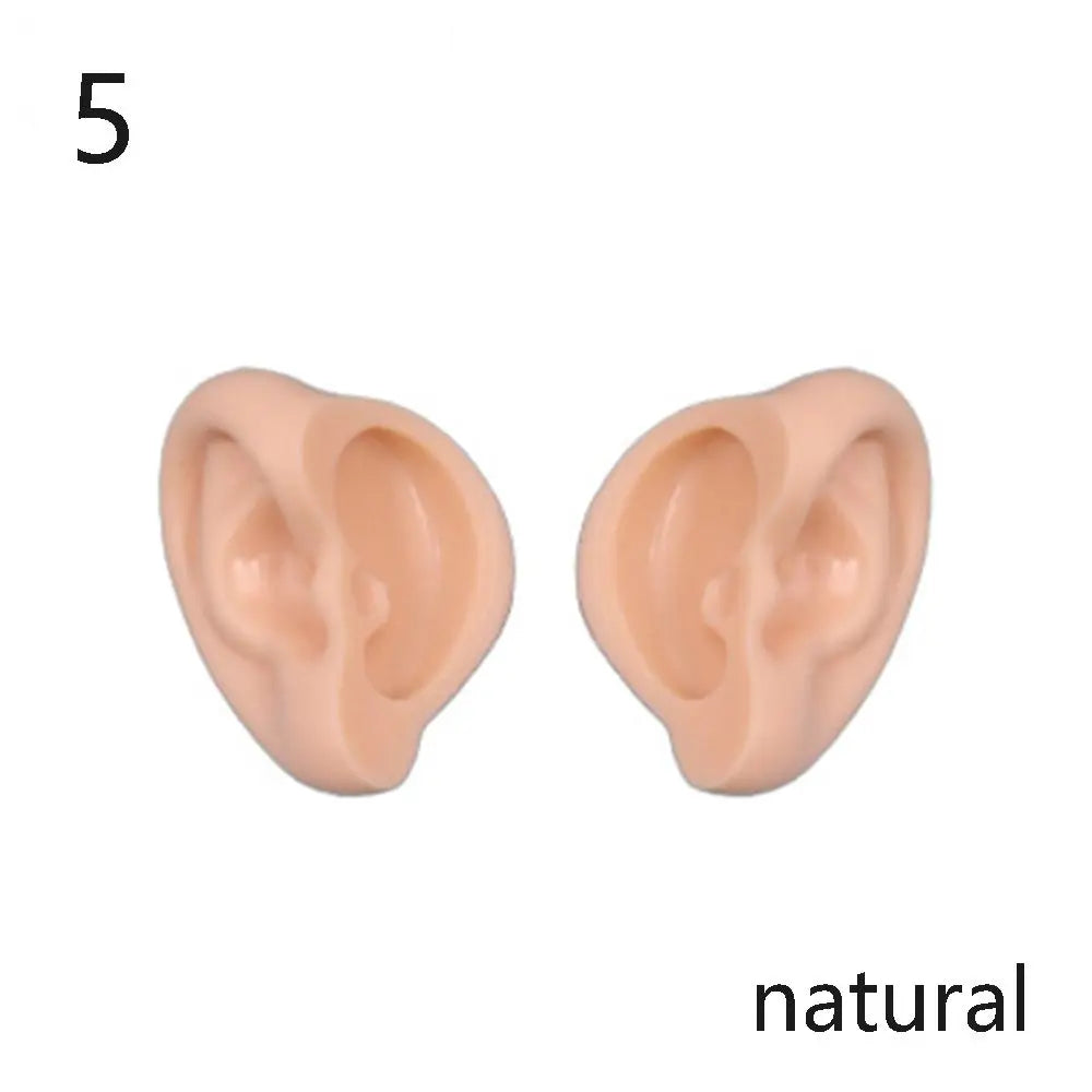 Blyth Doll Elf Ears – White, Tan, Dark & Black Skin Artificial Ear Accessories (Doll Only)