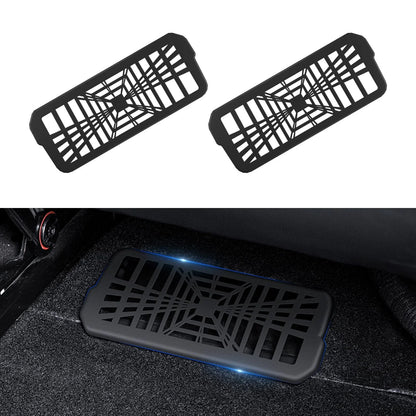 Tesla Model 3/Y Juniper Rear Air Vent Cover - Under-Seat Vent Grille Mesh Accessory