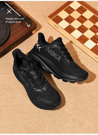 Marathon Carbon Plate Air Cushion Sports Running Shoes - Breathable, Lightweight, Comfortable Athletic Sneakers for Men & Women, Nonskid