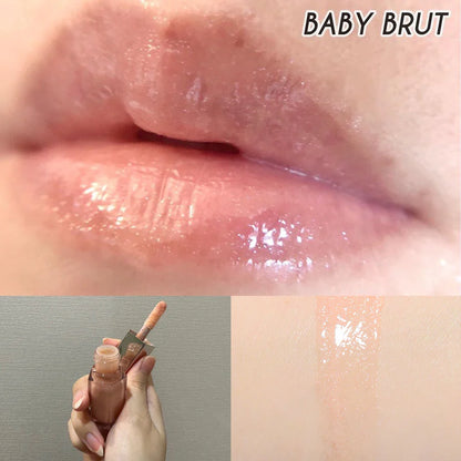 FB Gloss Bomb Cream Lip Gloss | High Shine, Glitter, Moisturizing Plumper, Long-Lasting Liquid Lipstick 9ml