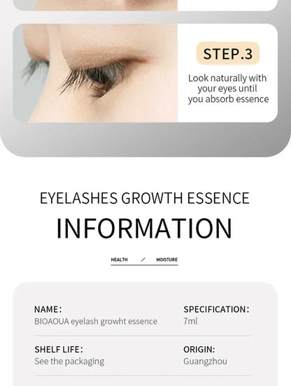 Fast Growth Eyelash Serum – Lengthening, Thickening & Curling Lash Treatment for Natural Lash Lift