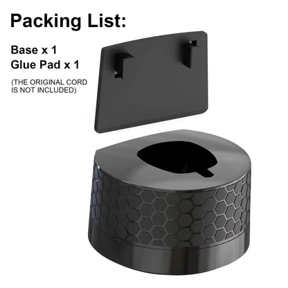 Type-C Wall Mounted Charging Base Holder – Compatible with Philips OneBlade QP2520/QP2530/QP2620/QP2630 Hybrid Electric Shaver Charger Dock & Storage Stand