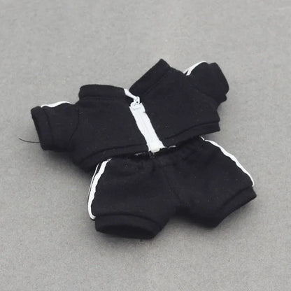 Fashion Sports Outfit for 15cm/17cm Labubu Dolls – Peaked Cap Suit Ropa Labubu Doll Clothes Accessories