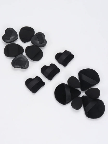 15/30/60 Mini Makeup Sponges – Beauty Powder Puff for Concealer, Liquid Foundation & Face Cosmetics
