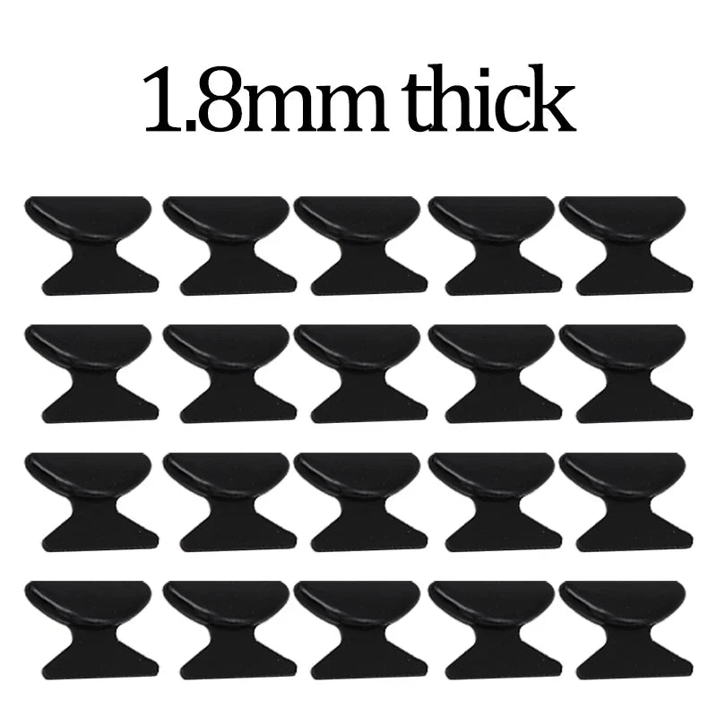 Transparent Anti-Slip Glasses Nose Pads - Self-Adhesive, Long-Lasting Nose Holders for Eyeglasses & Spectacles