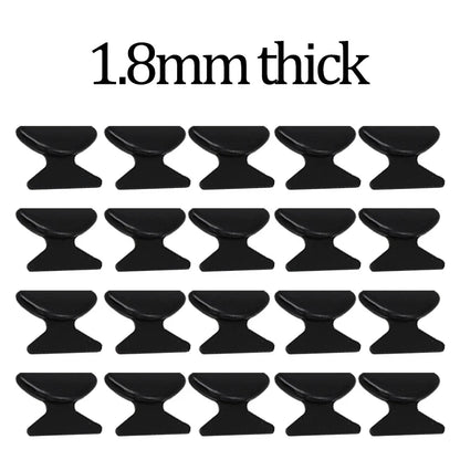 Transparent Anti-Slip Glasses Nose Pads - Self-Adhesive, Long-Lasting Nose Holders for Eyeglasses & Spectacles