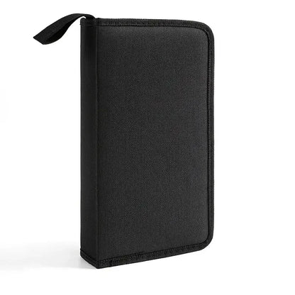 80-Disc Oxford Cloth CD Case Organizer – Portable Storage Holder for Car, Home & Travel Disc Protection Bag