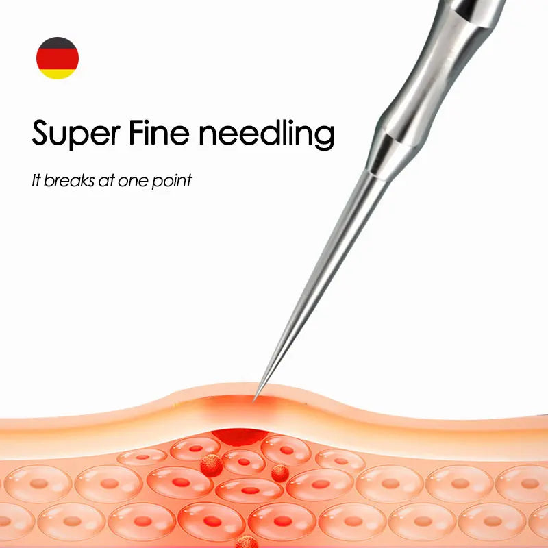 Blackhead Remover Acne Tool Kit – Pimple Extractor Needles, Tweezers & Deep Pore Cleaning Set