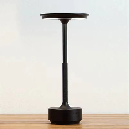 Wireless LED Touch Sensor Table Lamp - Rechargeable Desktop Night Light for Bedroom, Hotel, Bar & Restaurant Decor